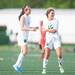Father Gabriel Richard's Kendall Levens celebrates after   scoreing a goal during the first half of the regional semifinal game, Wednesday, May 29.
Courtney Sacco I AnnArbor.com  